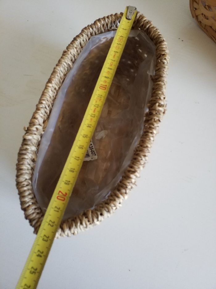 2 panieres de rangement en osier - photo numéro 5