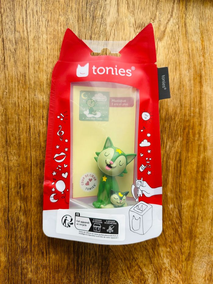 Tonies chat vert sons de la nature