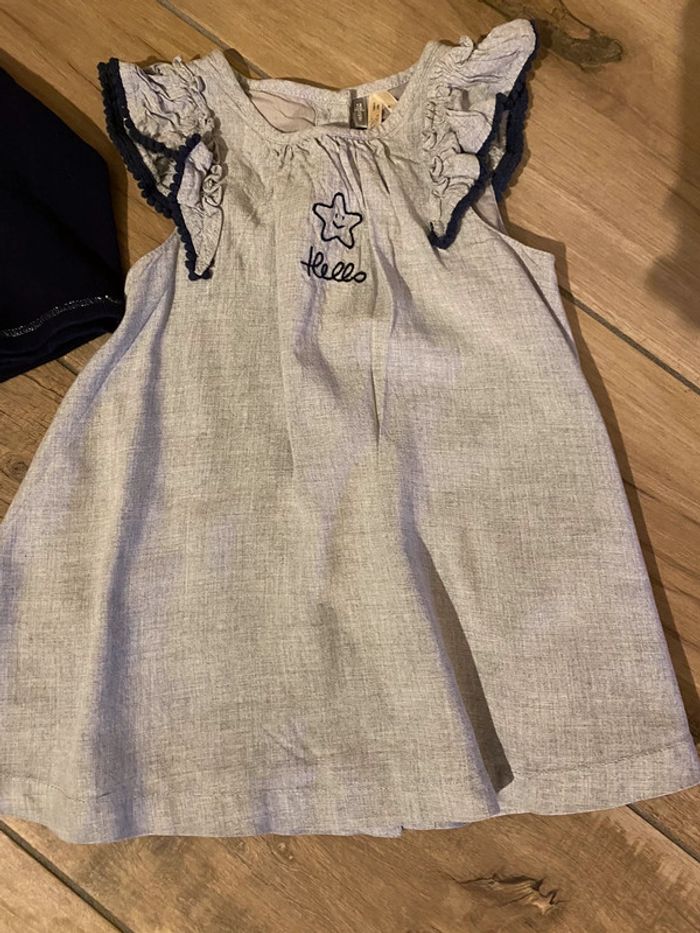 Ensemble robe et gilet 12 mois - photo numéro 3