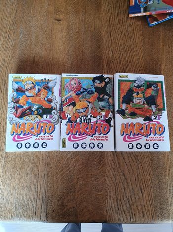 Lot mangas Naruto 
