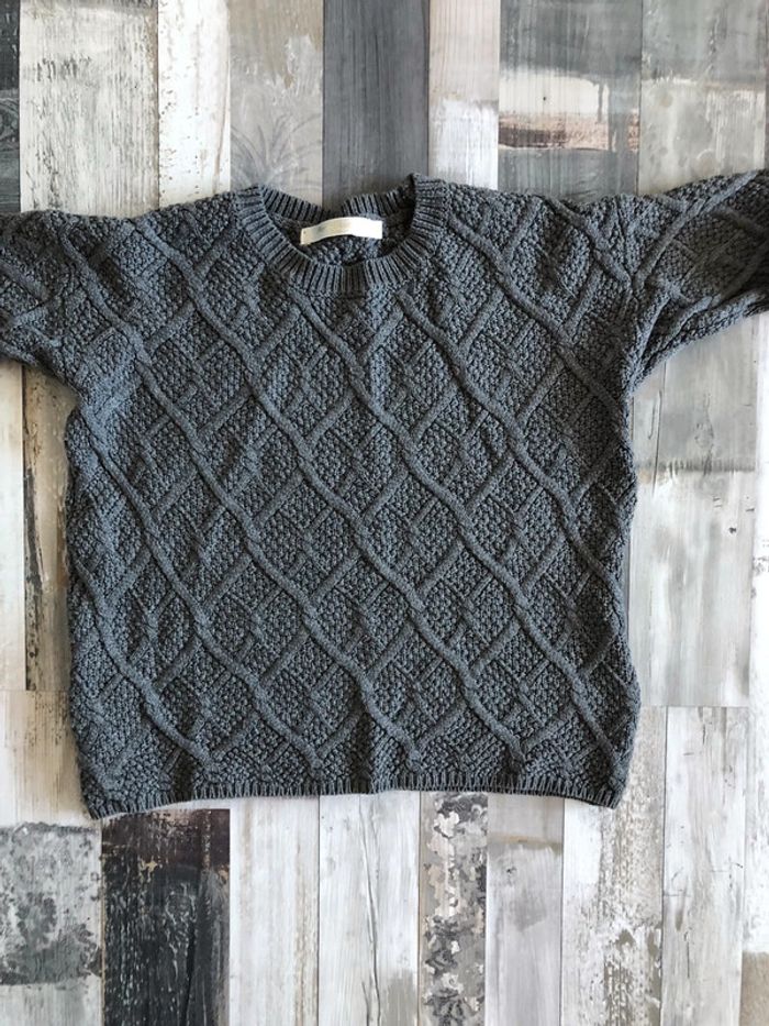 Pull gris taille S
