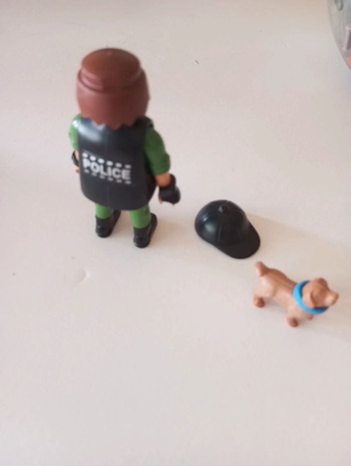 Playmobil policier maître chien - photo numéro 5