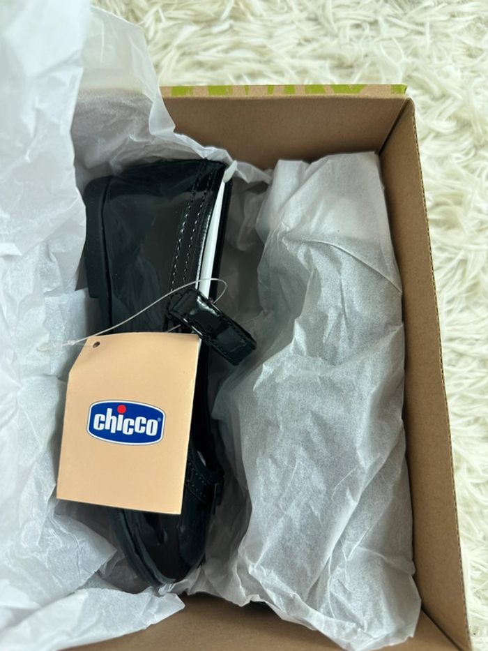 Paire de ballerines noires Chicco taille 25 - photo numéro 6