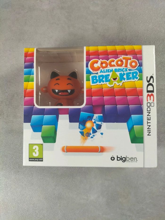 Jeu Nintendo 3DS – Cocoto Alien Brick Breaker (Édition avec figurine)