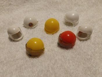 lot de 7 casque moto et autres Playmobil avec et sans visière