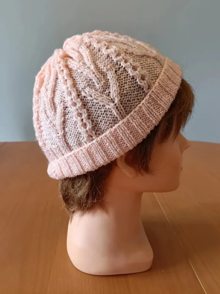 bonnet en laine fille 8 - 10 ans - photo numéro 7