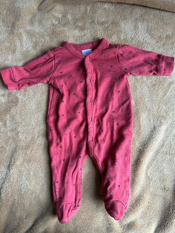 Pyjamas couleur rouille super confort