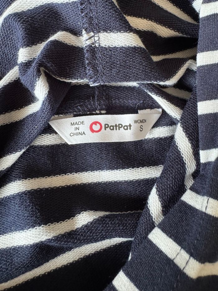 Tenue/pyjama sweat à capuche assortis bébé maman - photo numéro 5