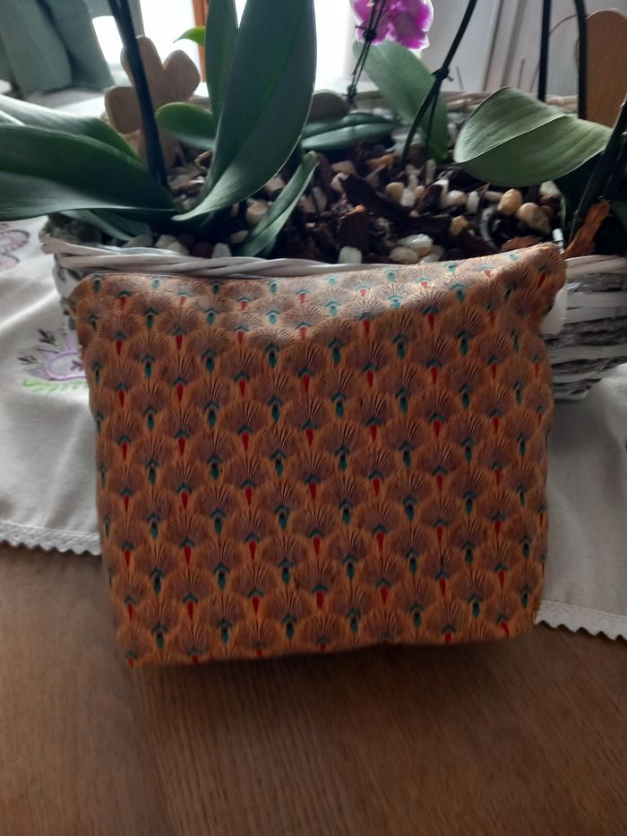 Pochette  en toile de jute - photo numéro 2