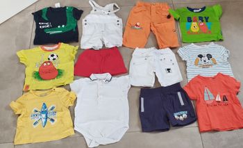 Lot de vêtements été garçon 12 mois