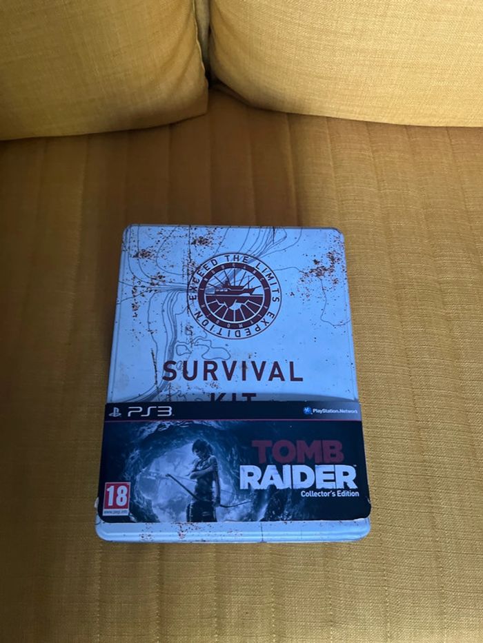 TomB raider collector ´s édition survival kit ps3