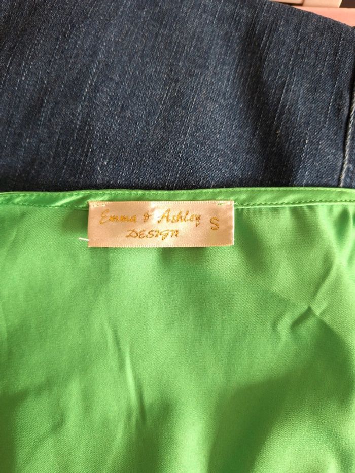 Robe verte femme t36 satinée - photo numéro 2