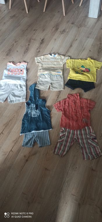 Lot d ensembles ete 3 ans