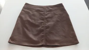 Jolie jupe en daim Camaïeu