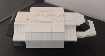 🤩culte !! v les visiteurs 1983 navette de transport+ chasseur visiteurs à construire