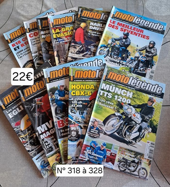 Lot magazines *Moto légende*