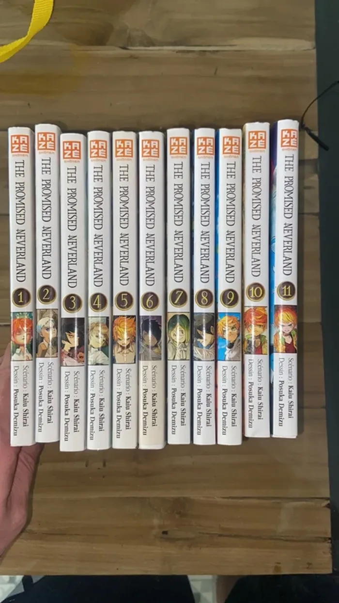 Manga 1 a 11 the promised neverland