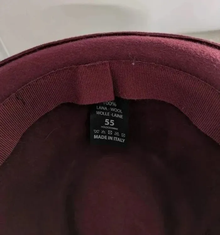 Chapeau 100% laine - Hologramme - Taille 55 - photo numéro 4