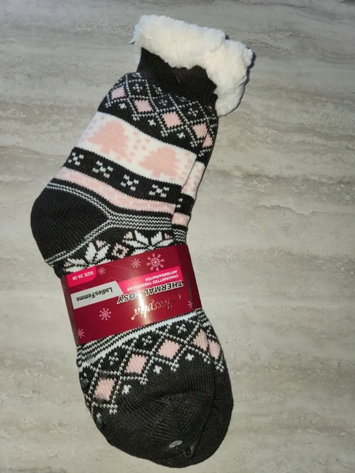 Chaussettes fourrée