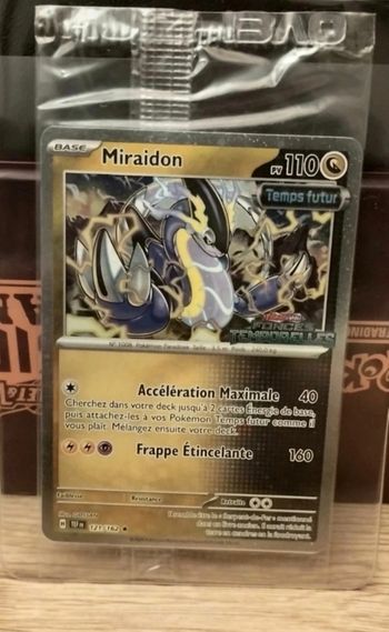 Carte Pokémon Miraidon 121/162 HOLO STAMP TEF Forces Temporelles FR
