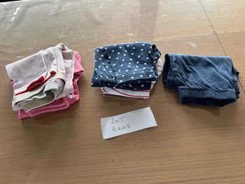 Lot legging / pantalon  long 4 ans fille été printemps