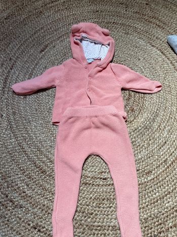 Ensemble en maille bébé fille