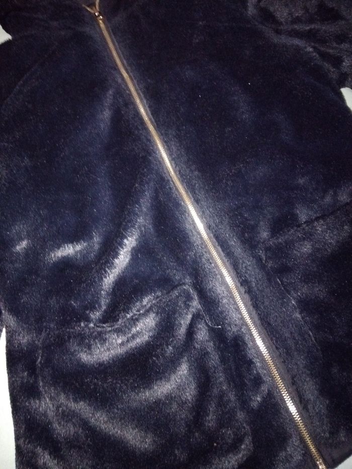 Manteau noir réversible - photo numéro 4