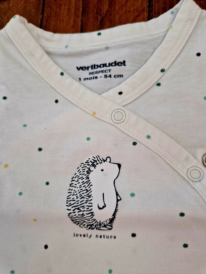 T-shirt fin manches longues Vertbaudet - photo numéro 2