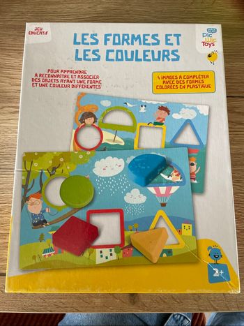 Jeu formes et couleurs
