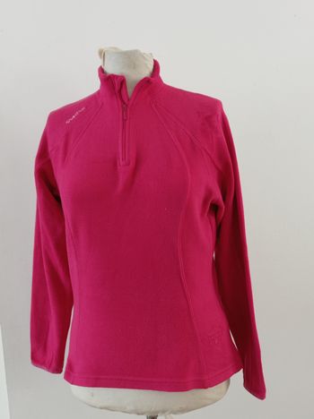 pull polaire rose de Quechua 36 ref 297 B01