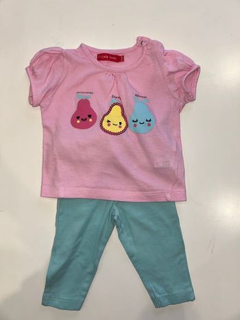 T-shirt et legging Tissaia 9 mois
