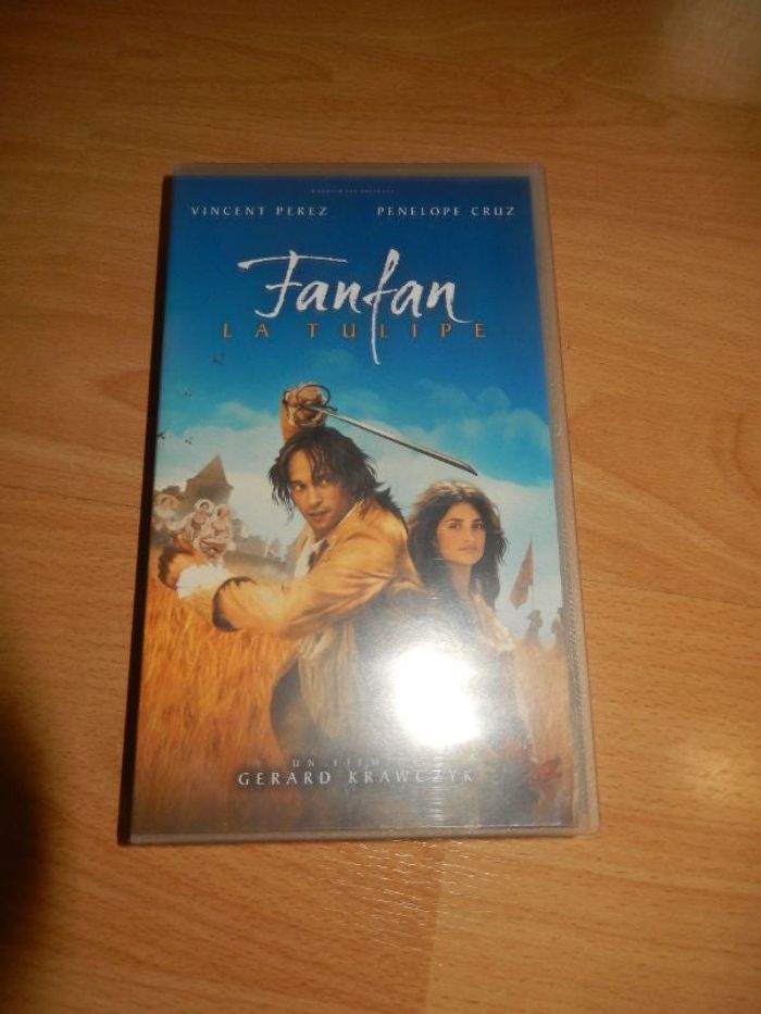cassette VHS fanfan la tulipe