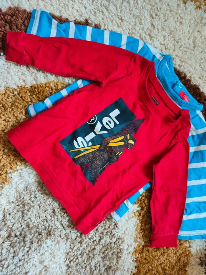 Lot 7 tee-shirts manches longues - photo numéro 6