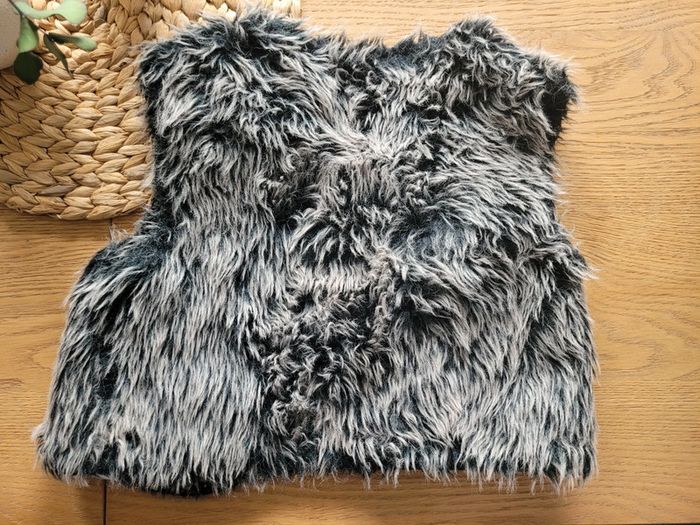 Gilet fausse fourrure sans manches - photo numéro 2