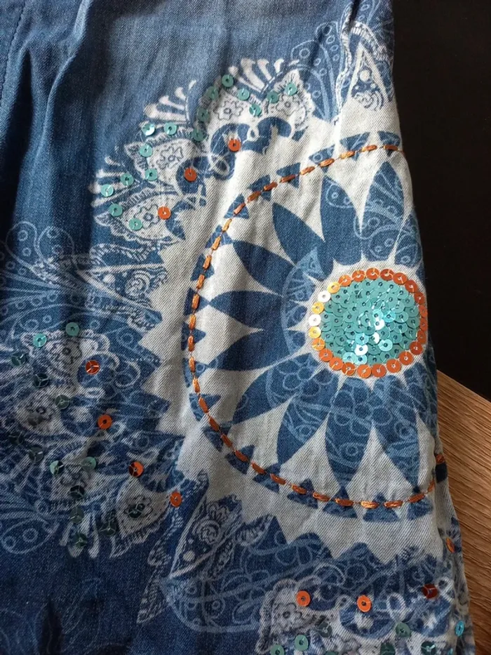 Chemise en jeans Desigual 11 ans - photo numéro 13