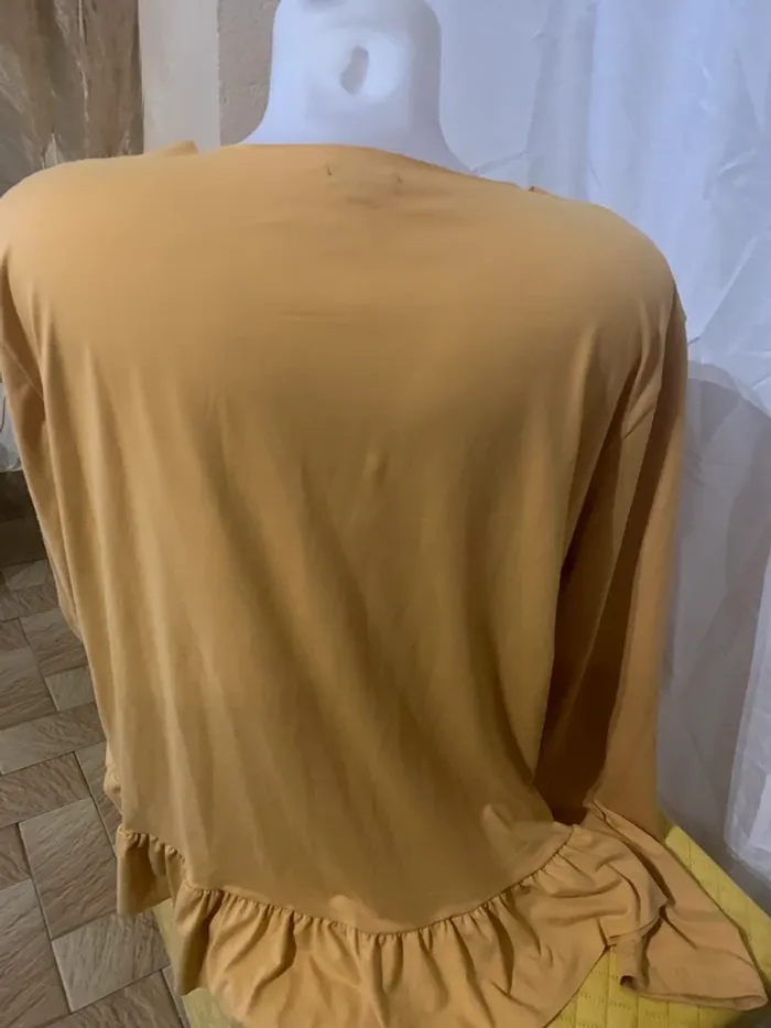 Blouse Liberté Essentielle taille S-M évasée tres bon état manches longues - photo numéro 7