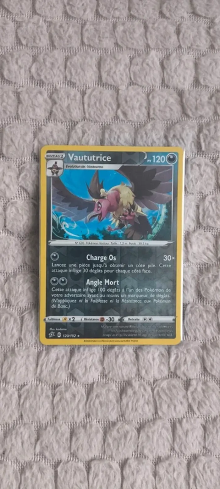 Carte Pokémon Vaututrice 120/192 Reverse - Clash des Rebelles