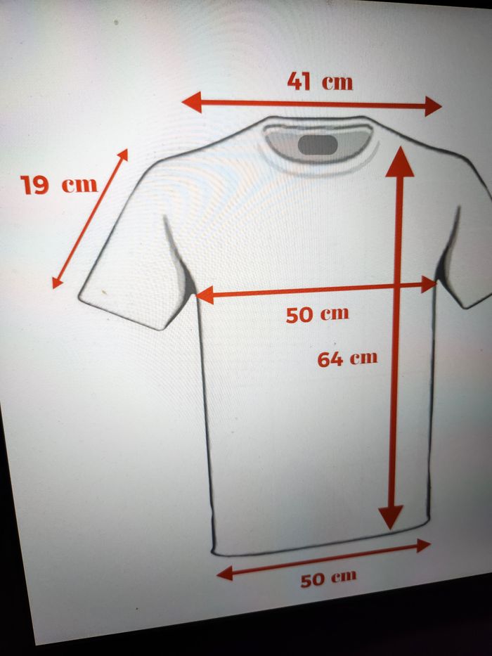 T-shirt Kiabi Noir Manches Courtes - Taille L - photo numéro 4