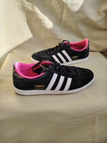 Adidas Gazelle Noir & Rose - T38