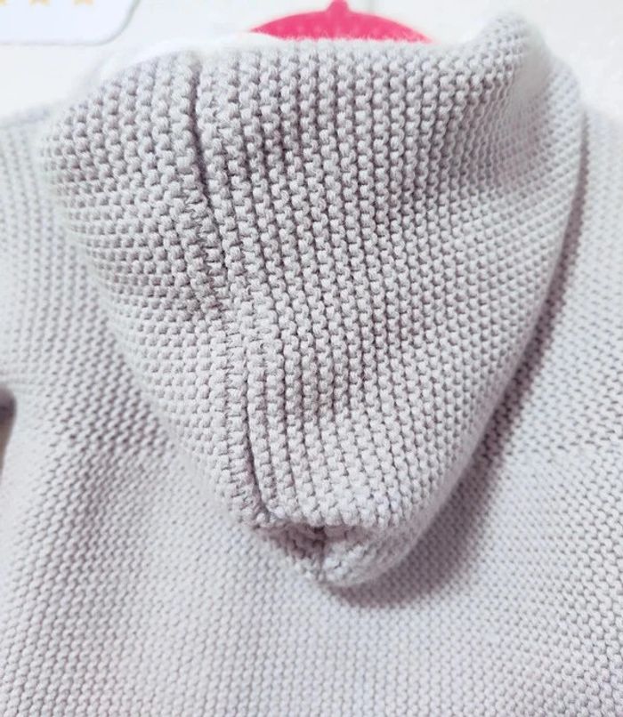 Gilet veste manteau bébé fille taille 12 mois Marèse - photo numéro 9