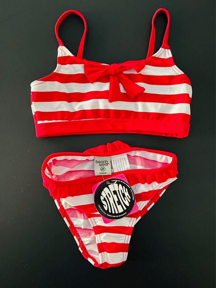 Maillot de Bain T.2 ans BeachWear Neuf