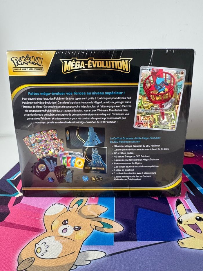 Pokémon etb mega évolution lucario me01 - photo numéro 2