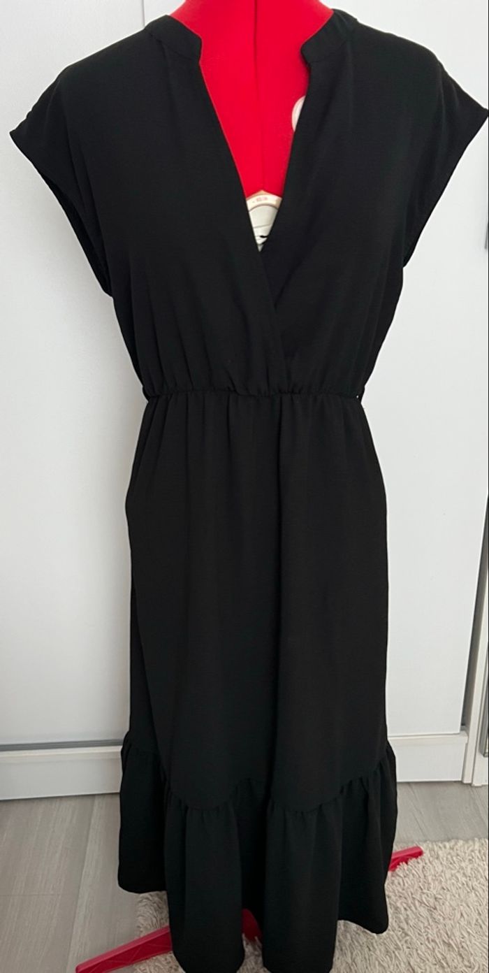 Robe longue noire Anna Karel - photo numéro 3