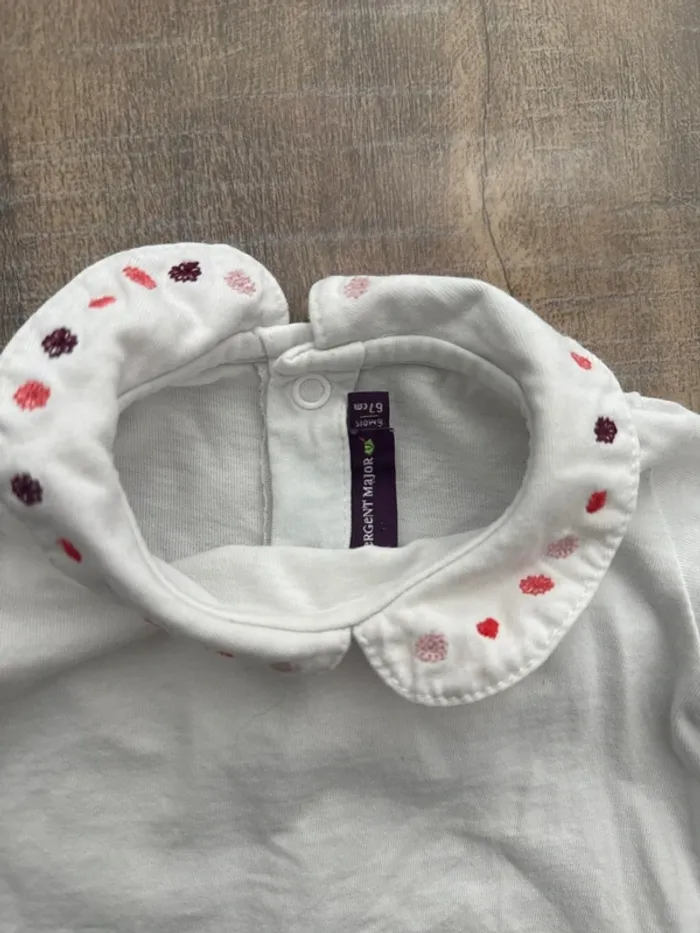 Chemisier blanc bébé - photo numéro 2