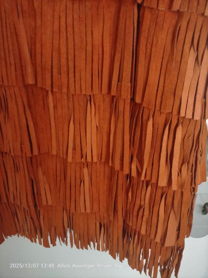 Robe à frange en daim - photo numéro 3