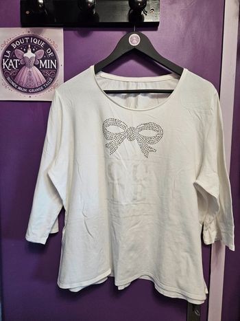 Blouse manches 3/4 T44