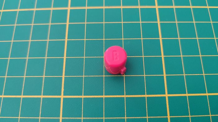 Bouton B pièce détachée manette console de jeux Nintendo Gamecube DOL-003 grise #C24