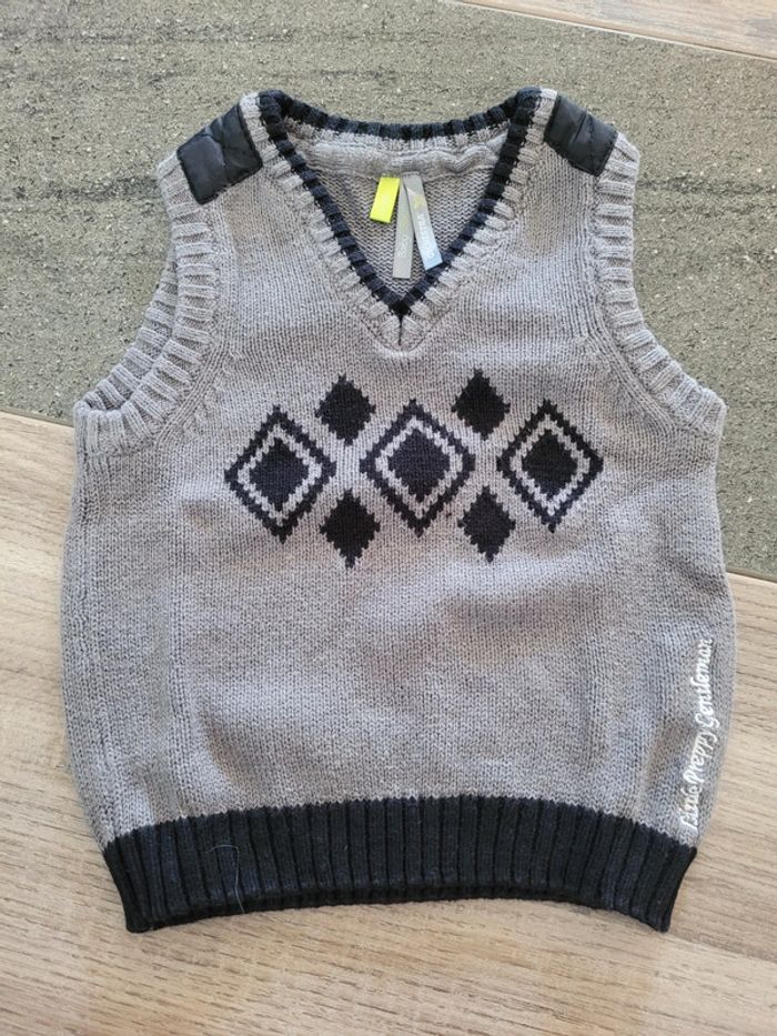 Pull sans manches - orchestra 12 mois