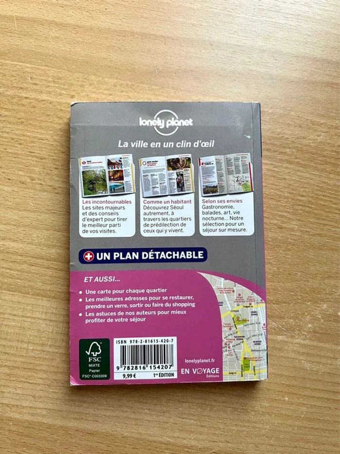 Livres de voyages Corée du Sud Séoul Lonely Planet + Cartoville - photo numéro 6