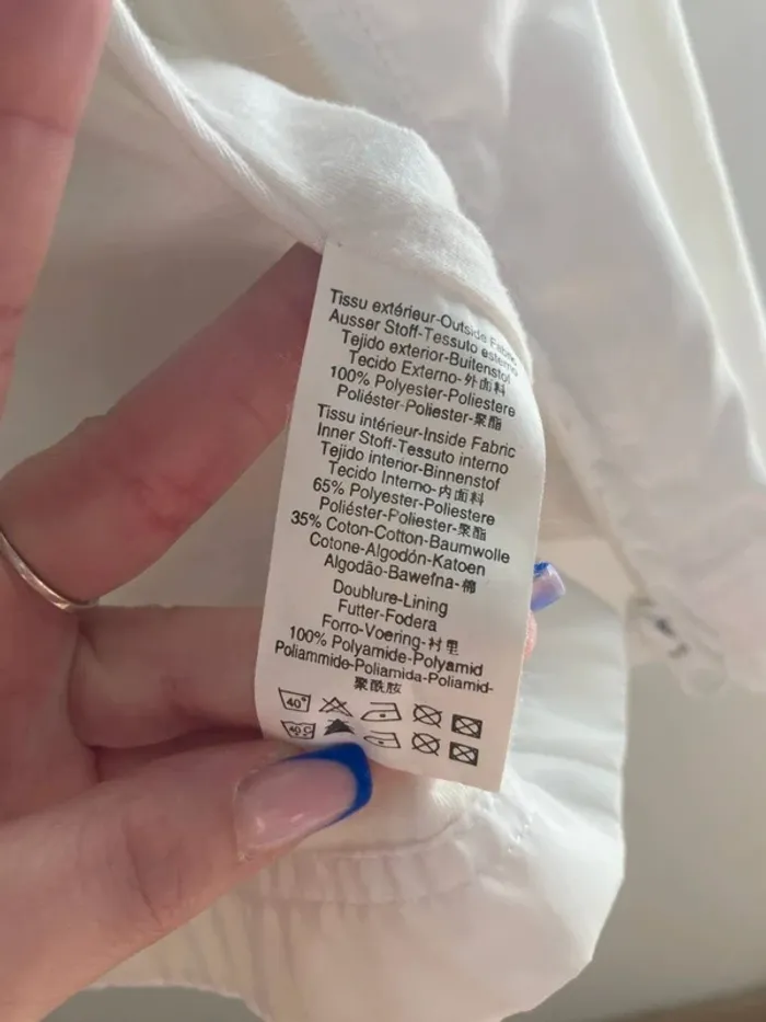 Veste blanche décathlon - photo numéro 7